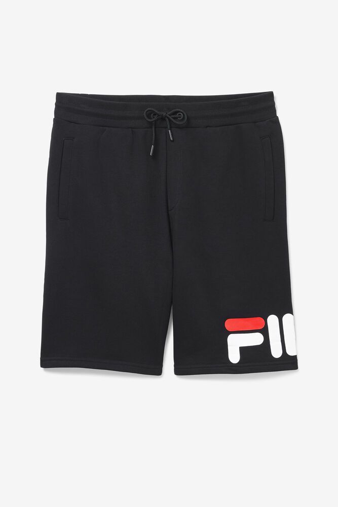 Fila Zeshawn Shorts Black - Mens - 51762UMSY